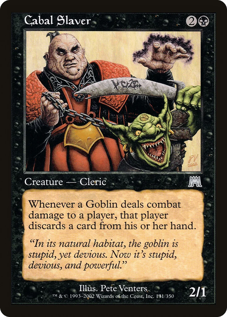 Cabal Slaver · Onslaught