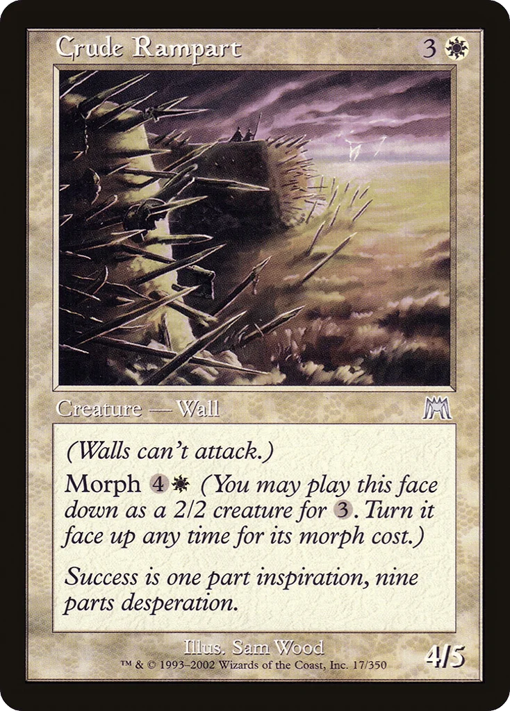Crude Rampart · Onslaught