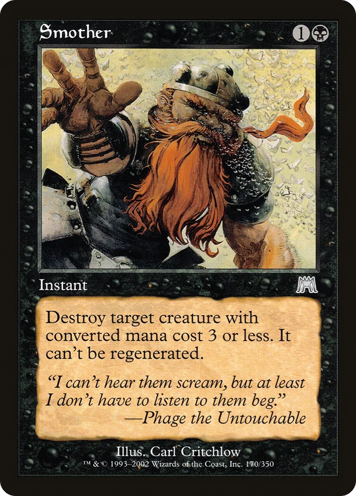 Smother · Onslaught