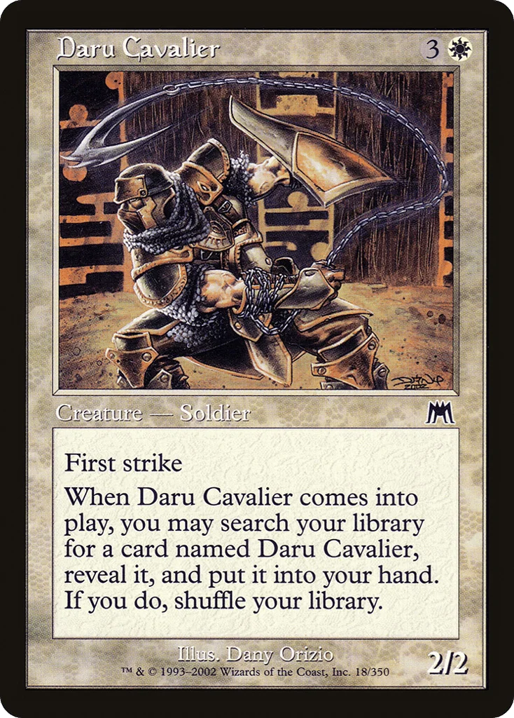 Daru Cavalier · Onslaught