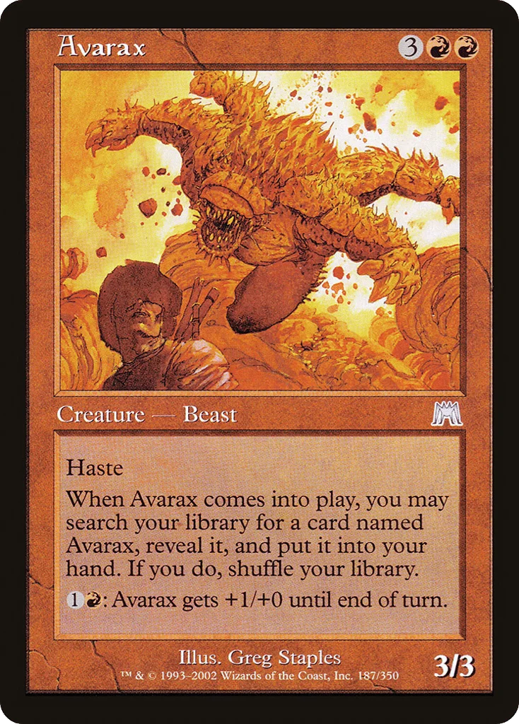 Avarax · Onslaught