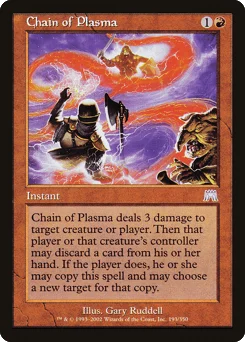 Chain of Plasma