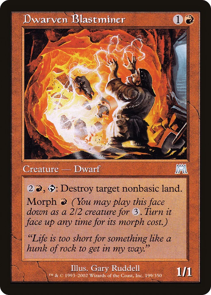 Dwarven Blastminer · Onslaught