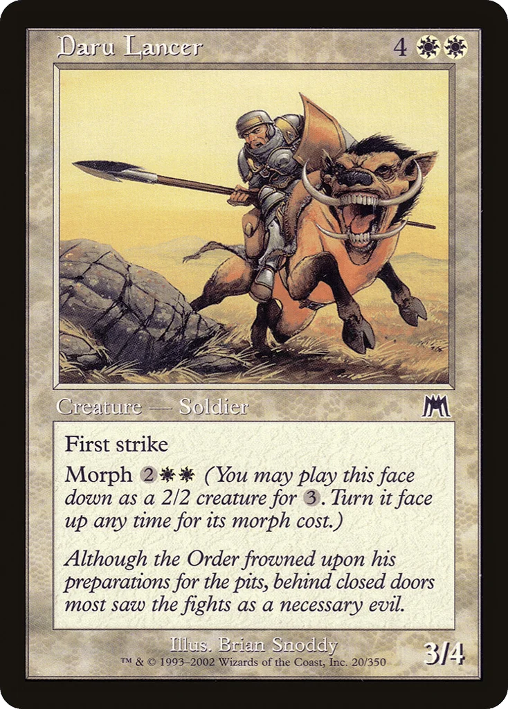 Daru Lancer · Onslaught