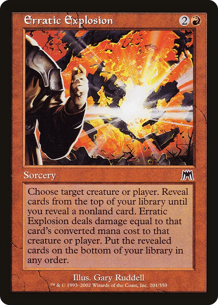 Erratic Explosion · Onslaught