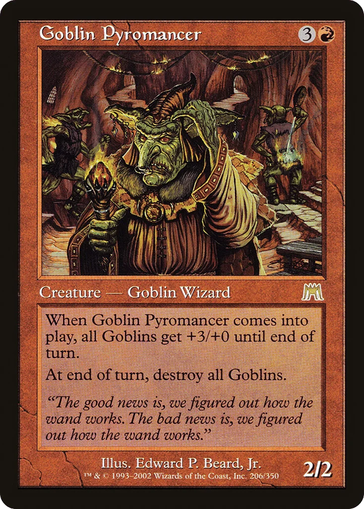 Goblin Pyromancer · Onslaught
