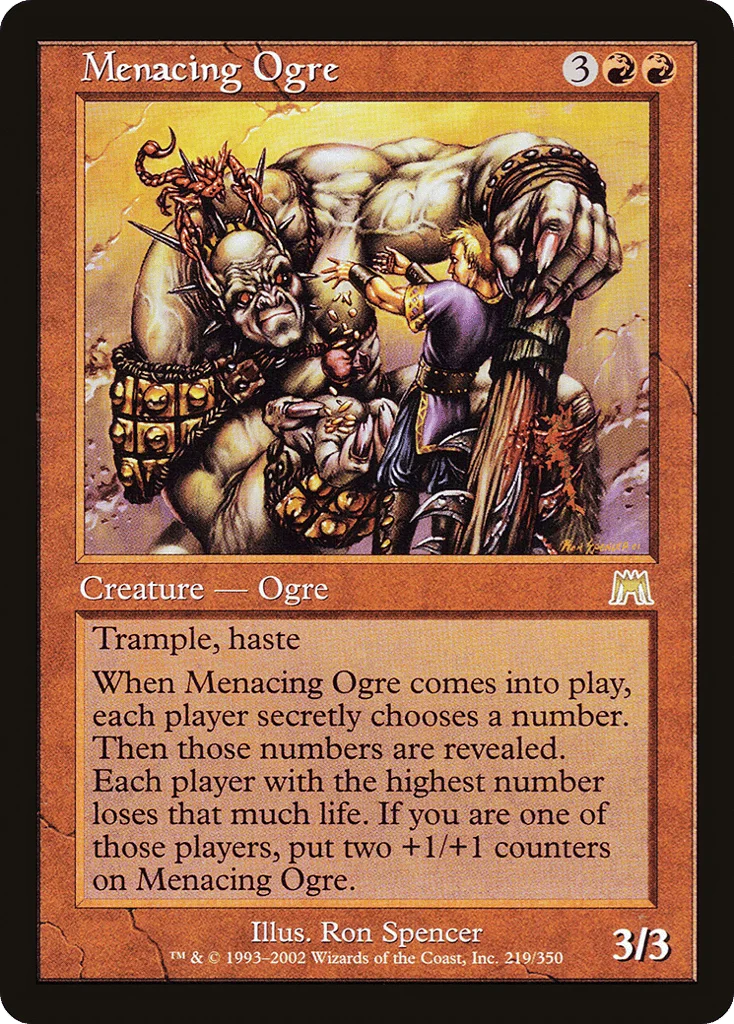 Menacing Ogre · Onslaught