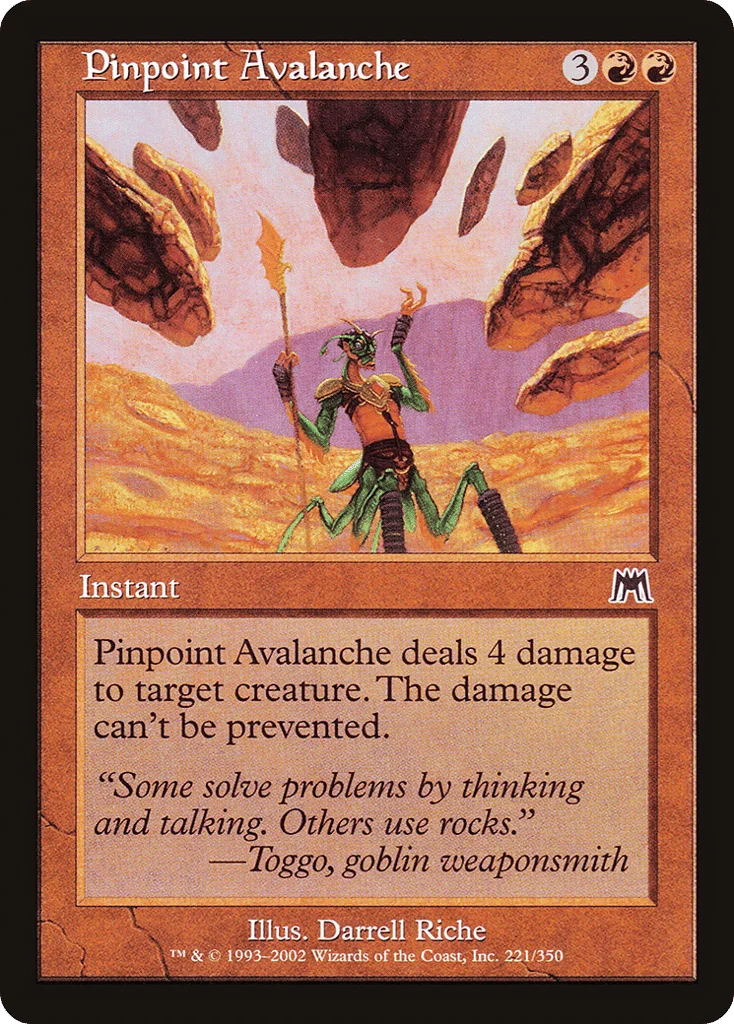 Pinpoint Avalanche · Onslaught