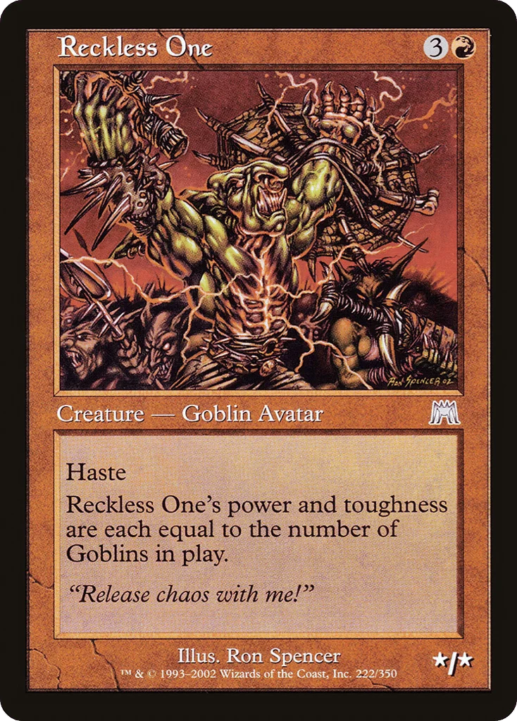 Reckless One · Onslaught