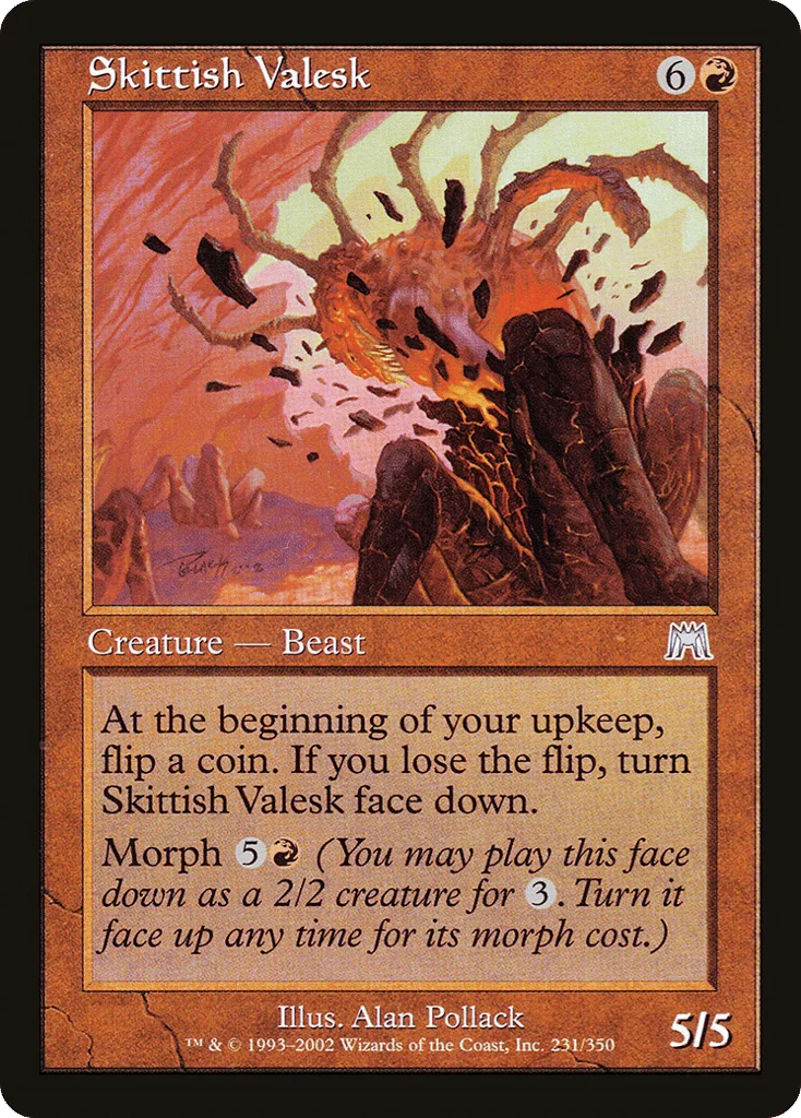 Skittish Valesk · Onslaught