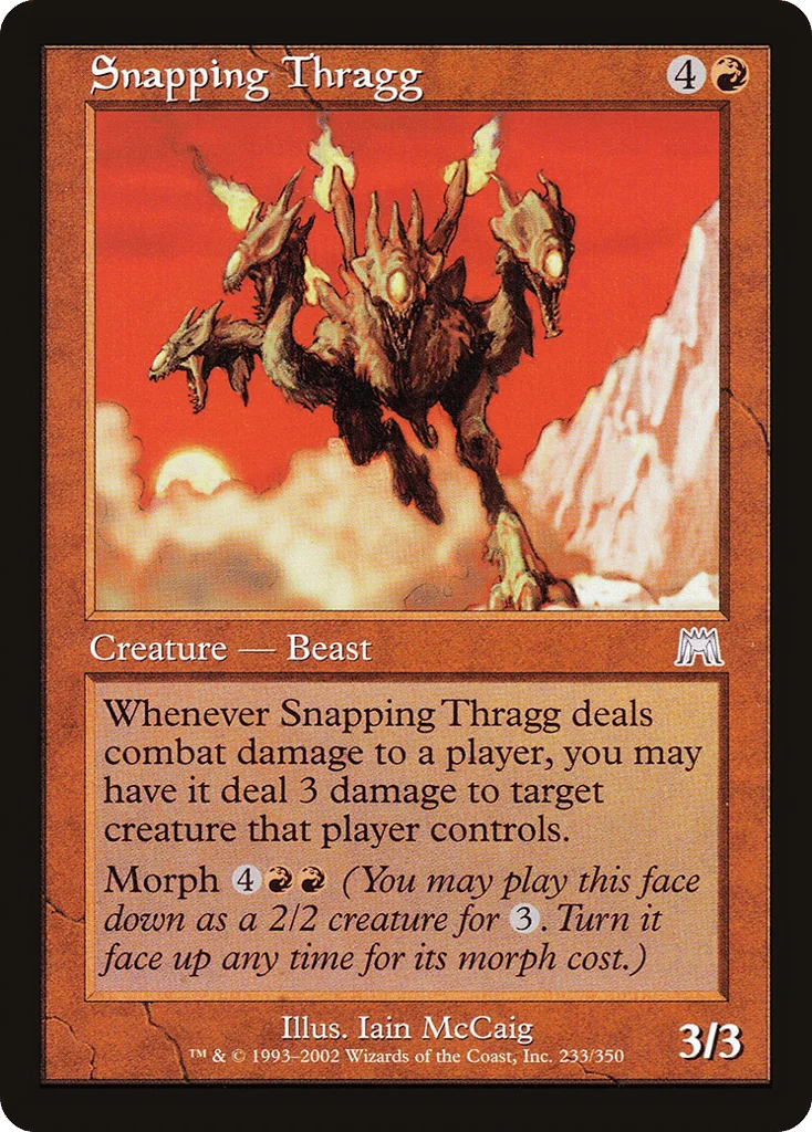 Snapping Thragg · Onslaught