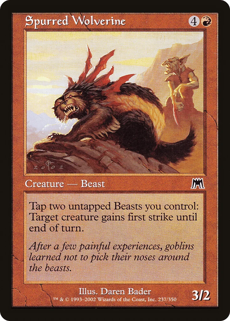 Spurred Wolverine · Onslaught
