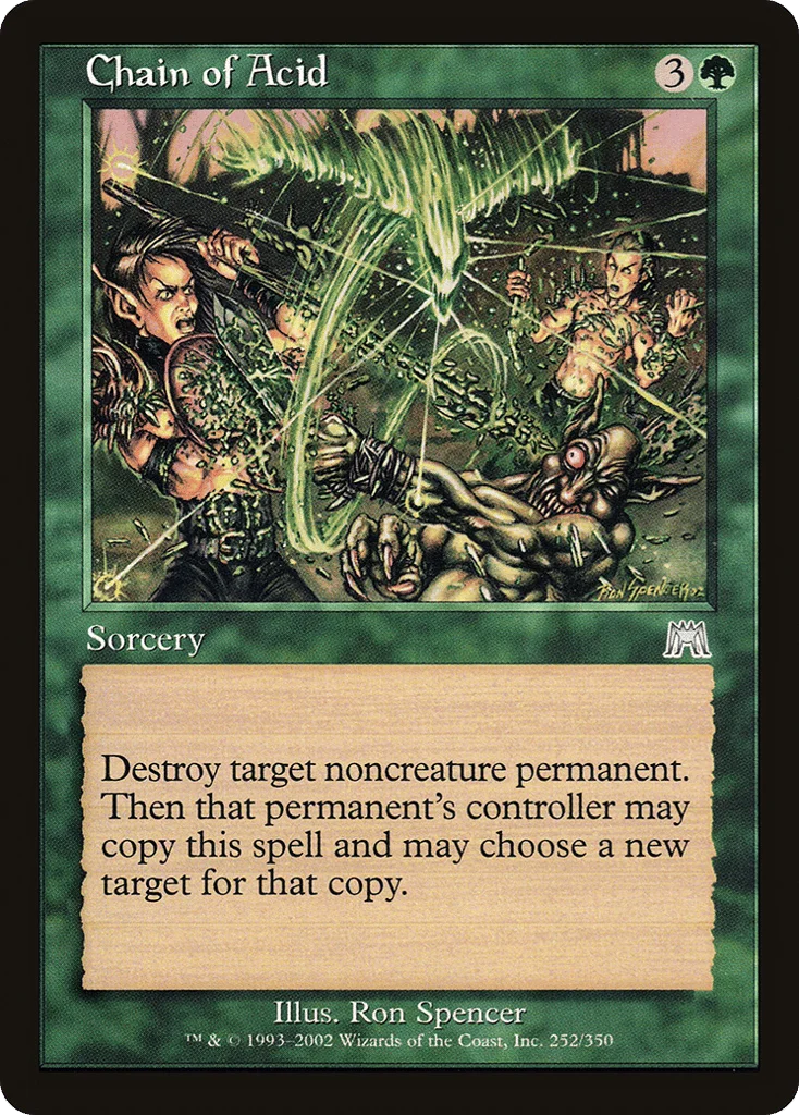 Chain of Acid · Onslaught