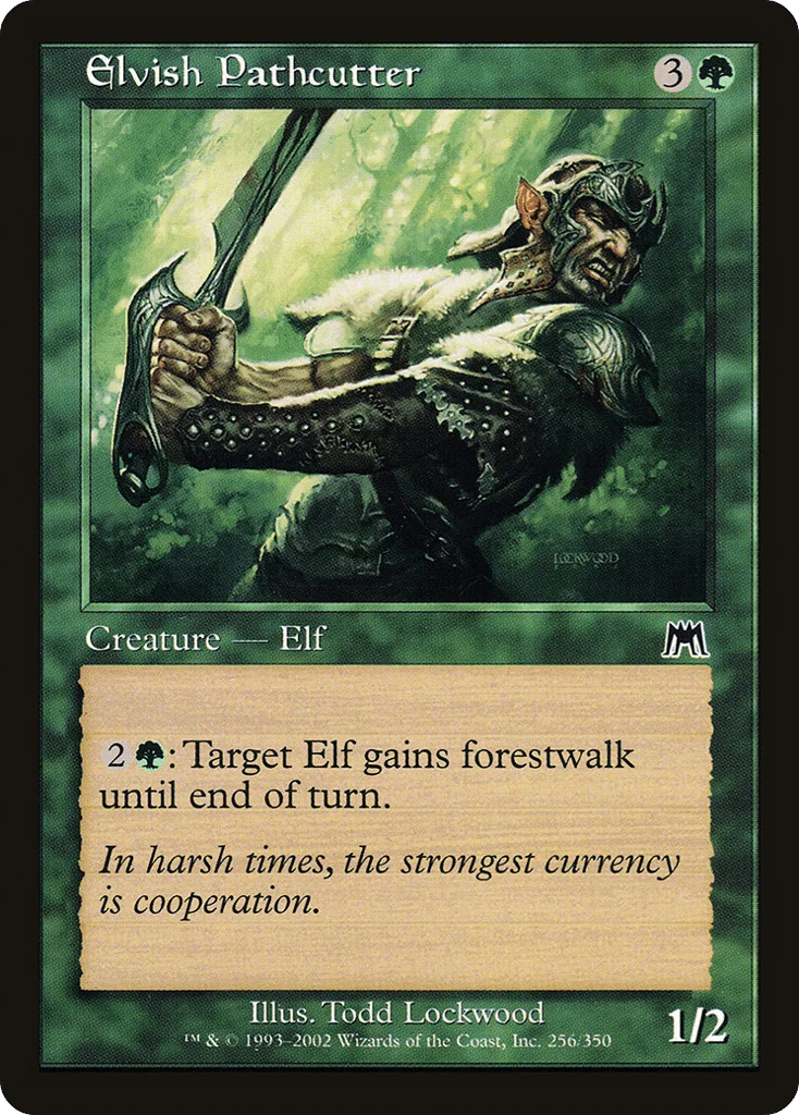 Elvish Pathcutter · Onslaught