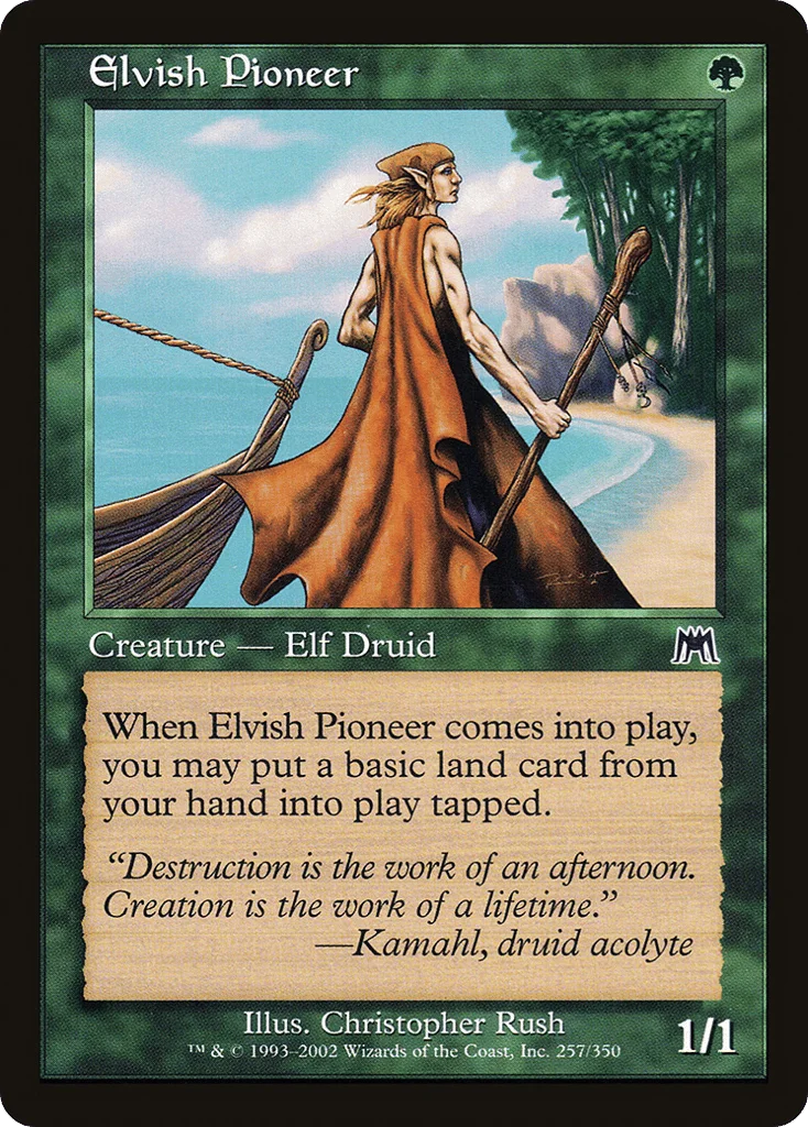 Elvish Pioneer · Onslaught