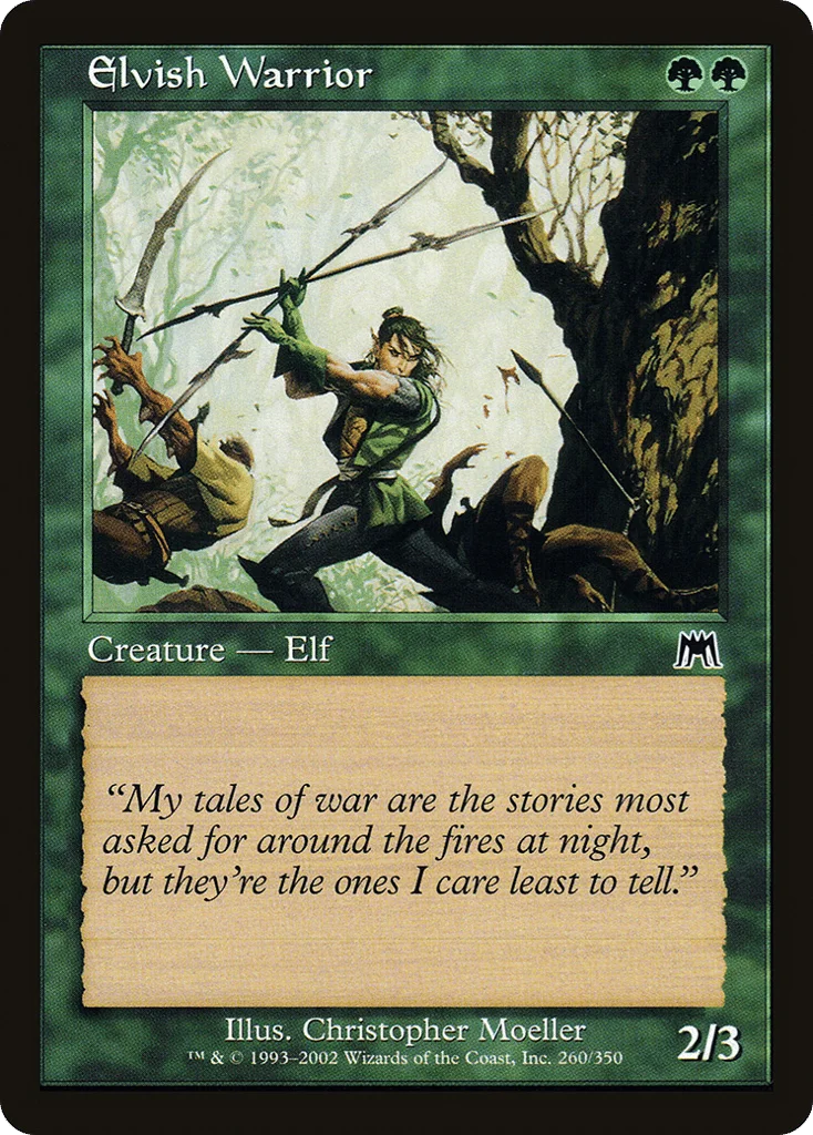 Elvish Warrior · Onslaught