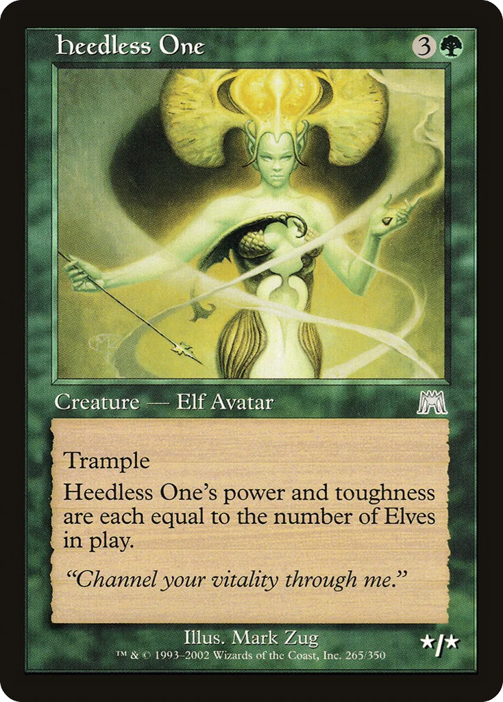 Heedless One · Onslaught