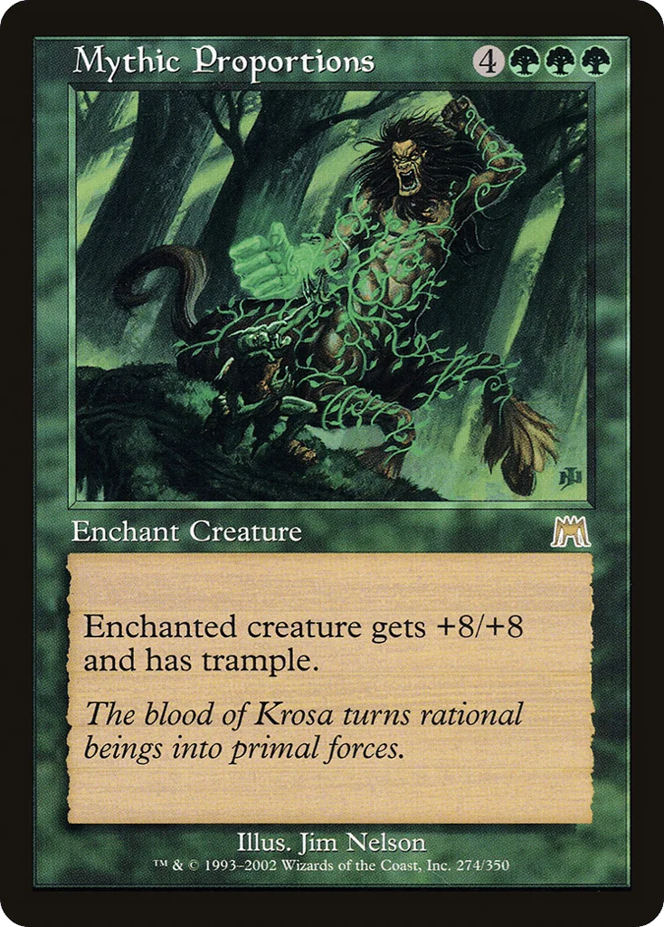 Mythic Proportions · Onslaught