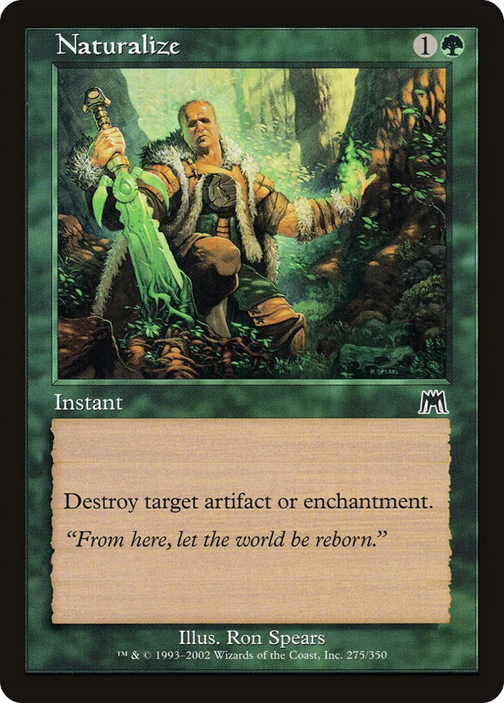 Naturalize · Onslaught