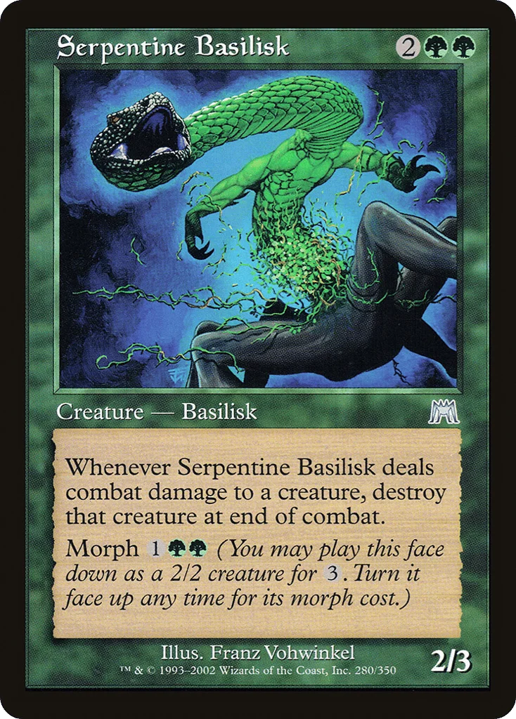 Serpentine Basilisk · Onslaught