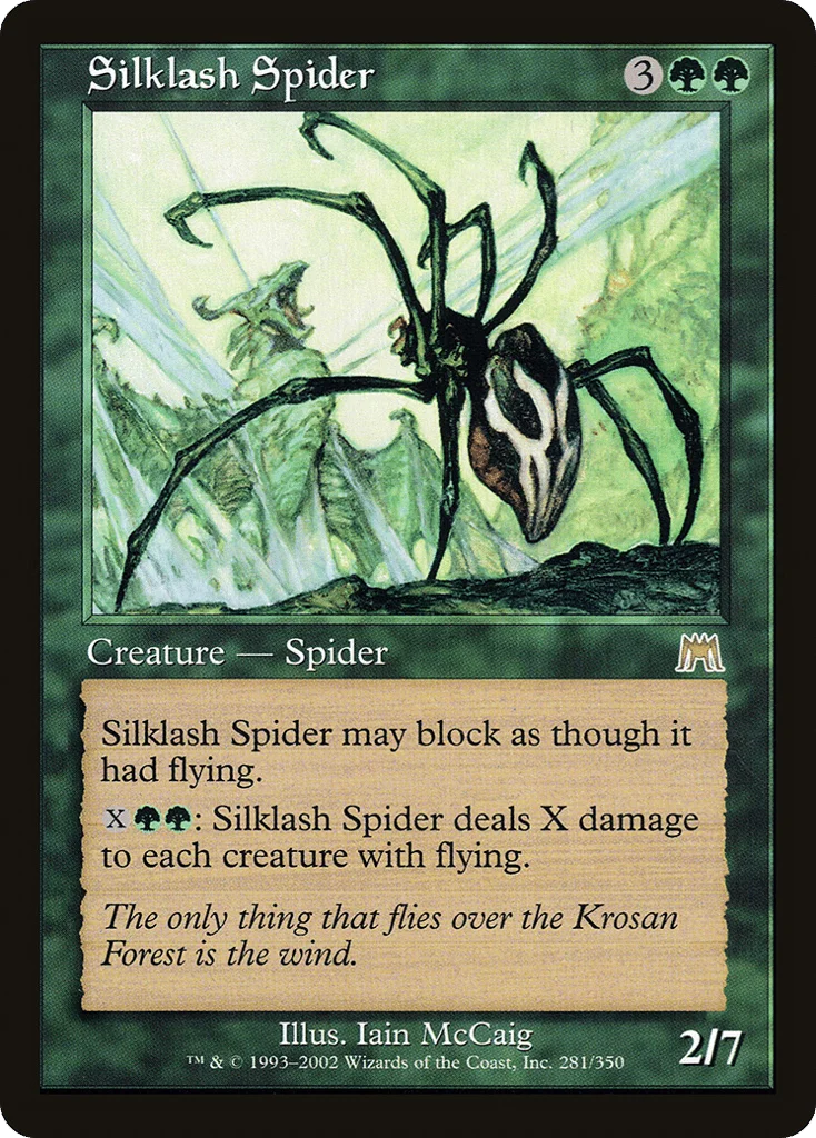 Silklash Spider · Onslaught