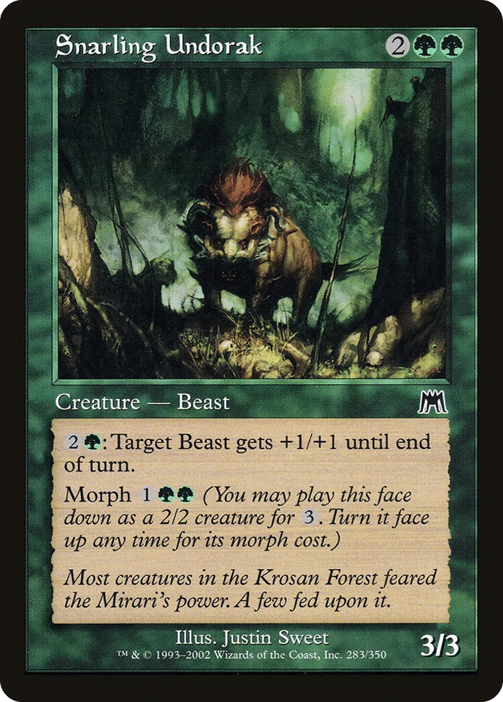 Snarling Undorak · Onslaught