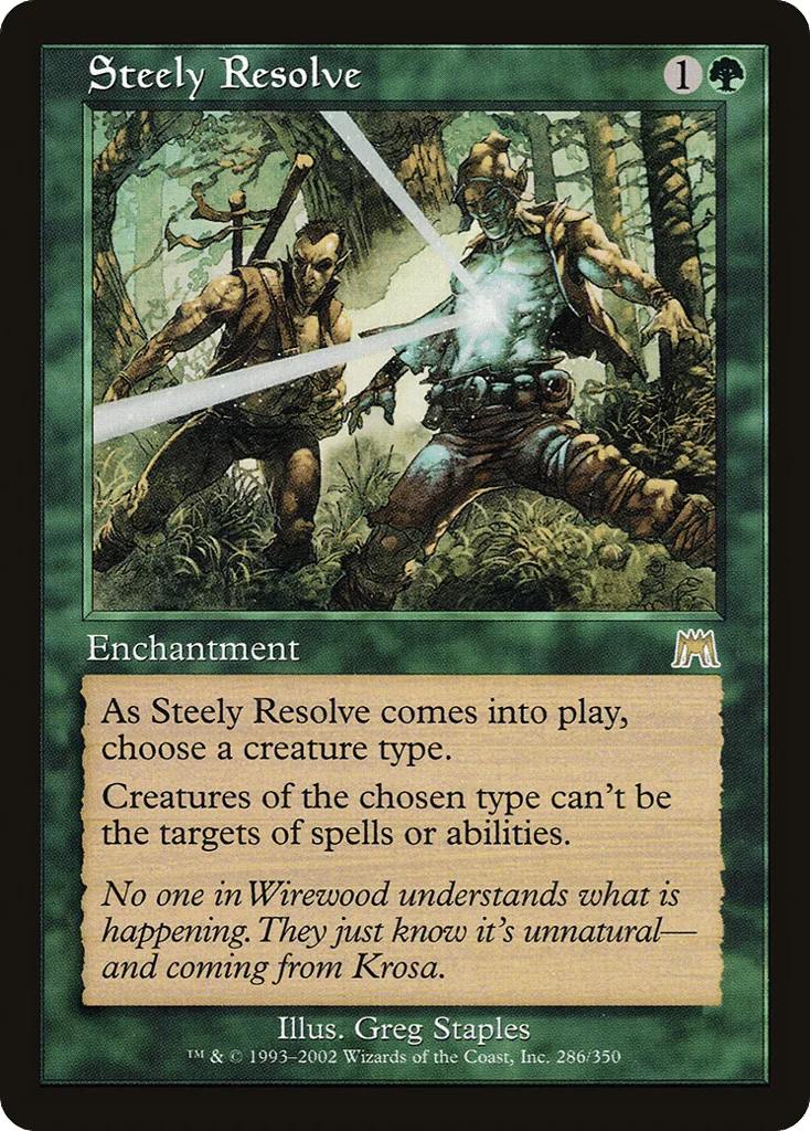 Steely Resolve · Onslaught