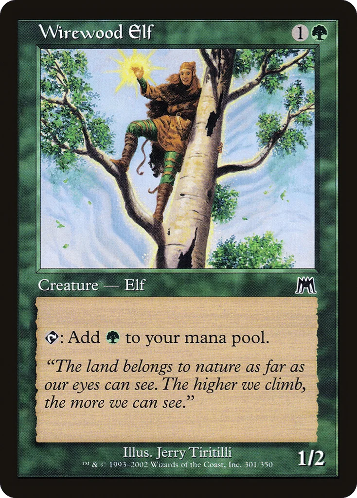 Wirewood Elf · Onslaught