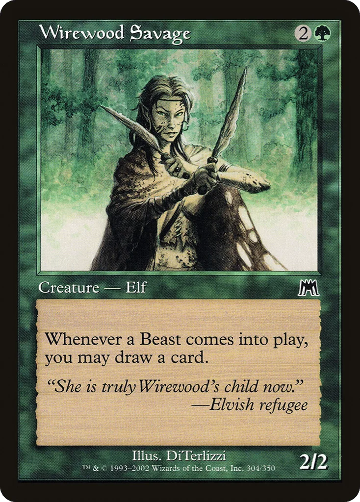 Wirewood Savage · Onslaught