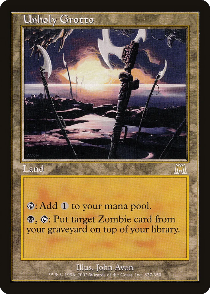 Unholy Grotto · Onslaught