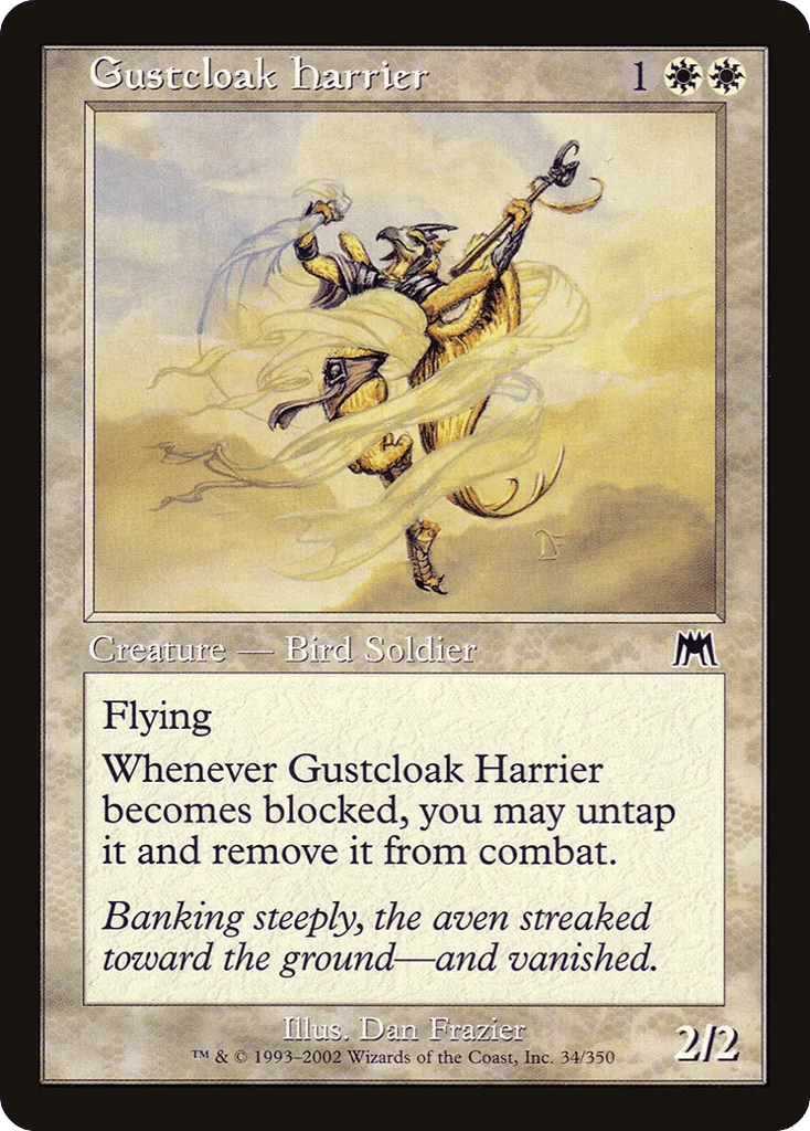 Gustcloak Harrier · Onslaught
