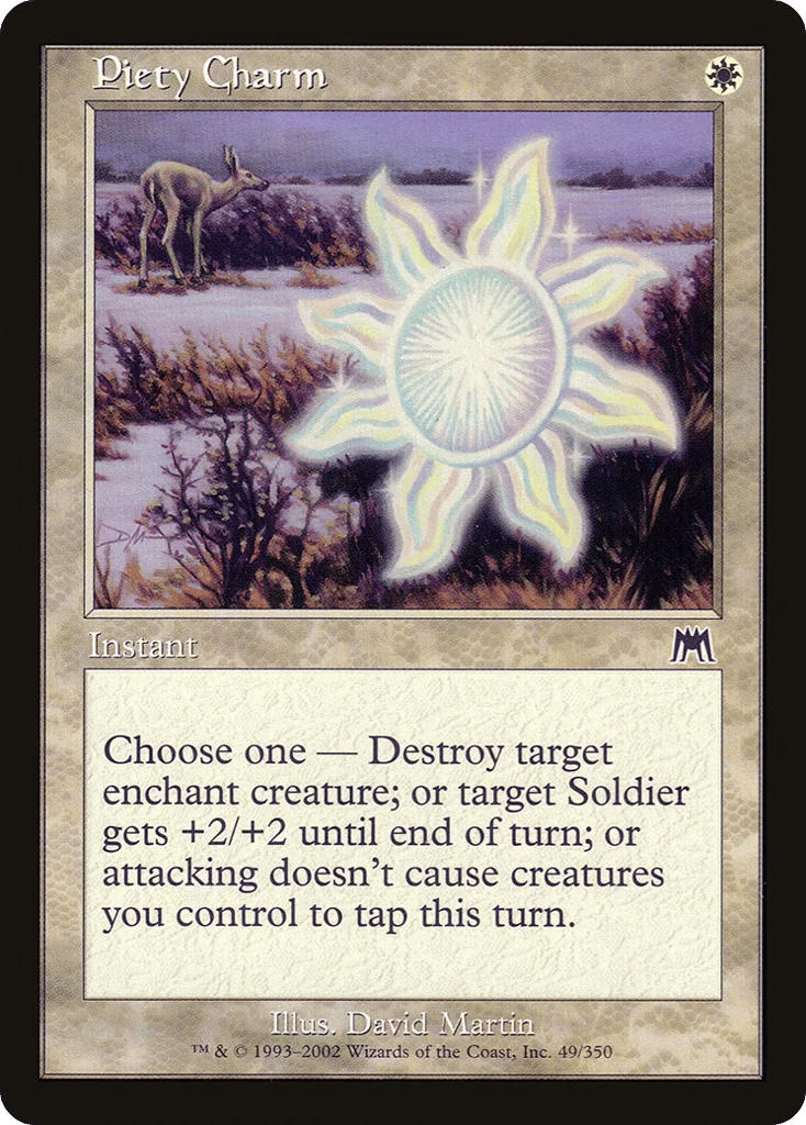 Piety Charm · Onslaught