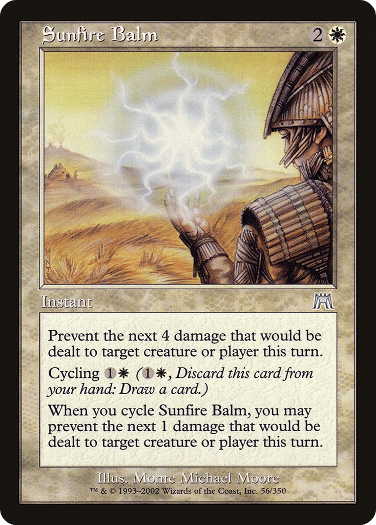 Sunfire Balm · Onslaught