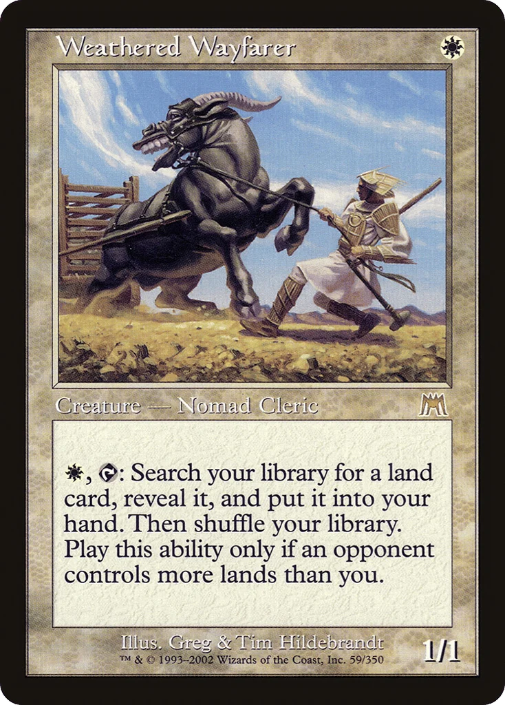 Weathered Wayfarer · Onslaught
