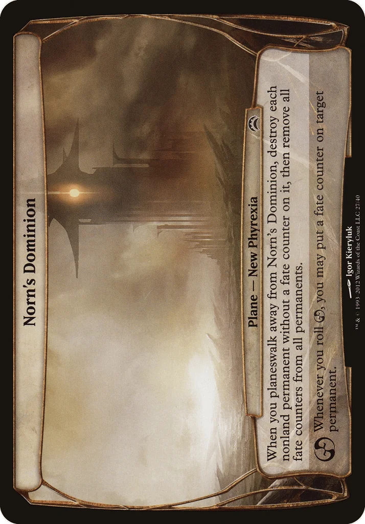Norn's Dominion · Planechase 2012 Planes