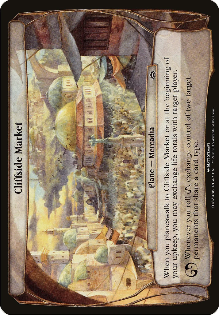 Cliffside Market · Planechase Anthology Planes
