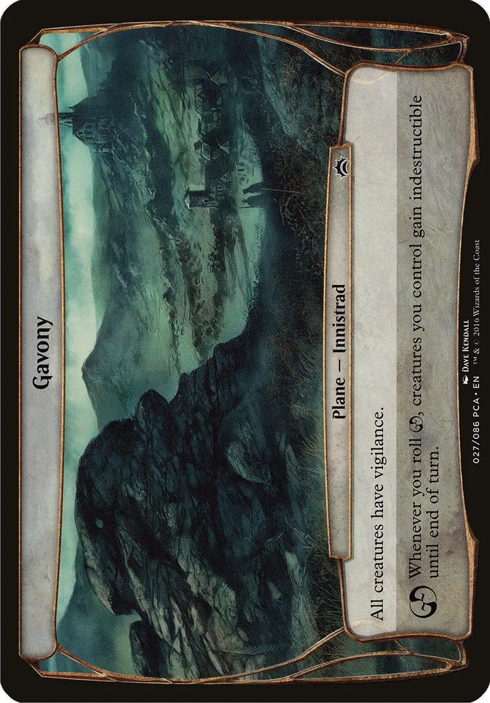 Gavony · Planechase Anthology Planes