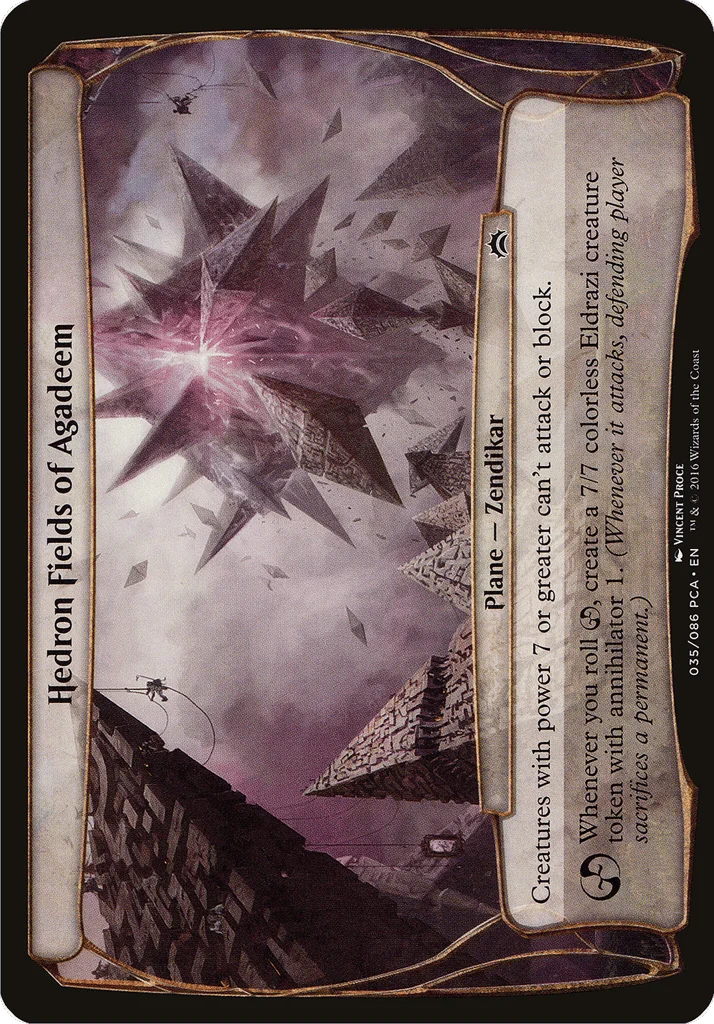 Hedron Fields of Agadeem · Planechase Anthology Planes