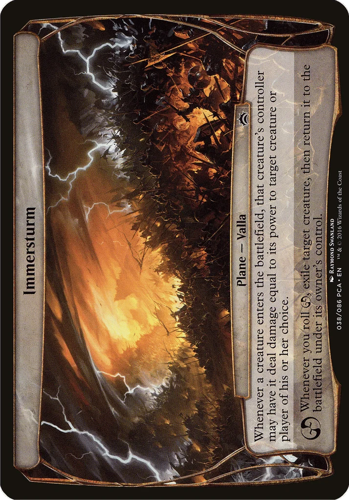 Immersturm · Planechase Anthology Planes