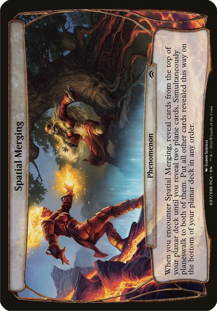 Spatial Merging · Planechase Anthology Planes