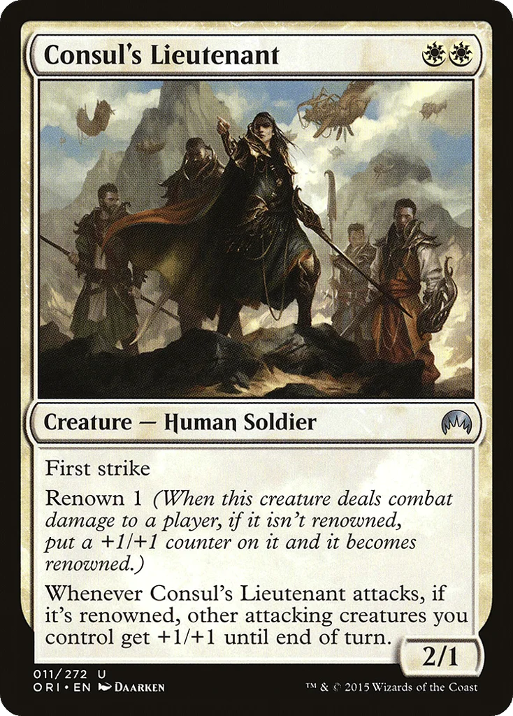 Consul's Lieutenant · Magic Origins