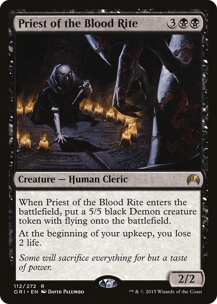 Priest of the Blood Rite · Magic Origins