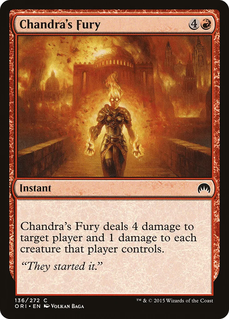 Chandra's Fury · Magic Origins