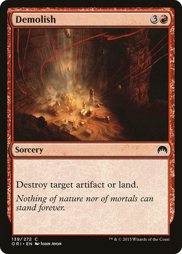 Demolish · Magic Origins