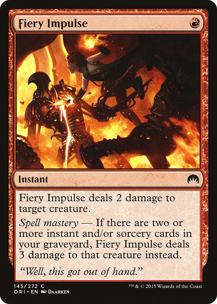 Fiery Impulse · Magic Origins