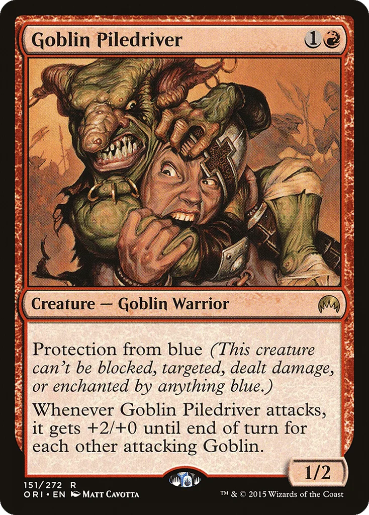 Goblin Piledriver · Magic Origins