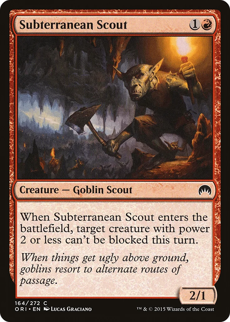 Subterranean Scout · Magic Origins