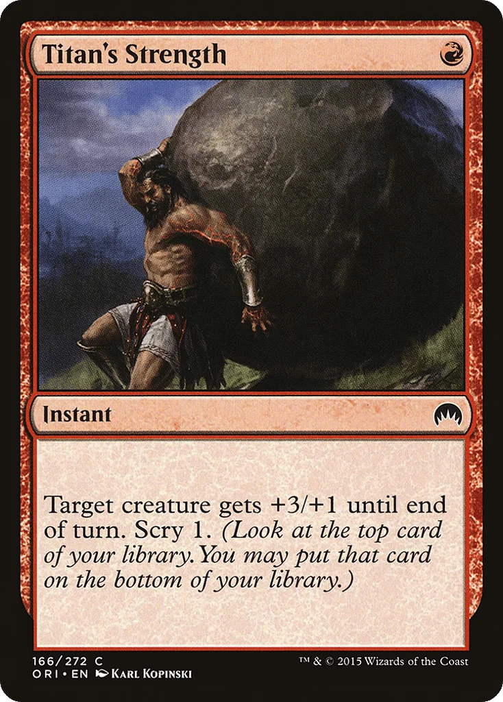 Titan's Strength · Magic Origins