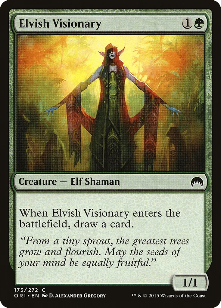 Elvish Visionary · Magic Origins