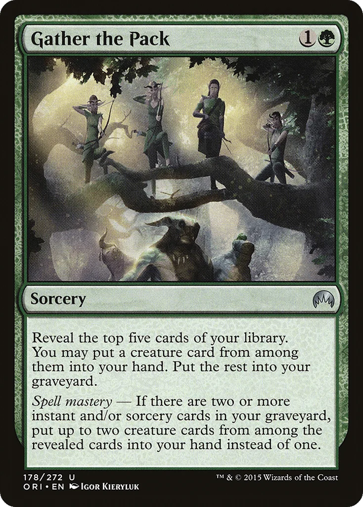 Gather the Pack · Magic Origins